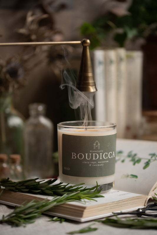 History candle inspired by Boudicca