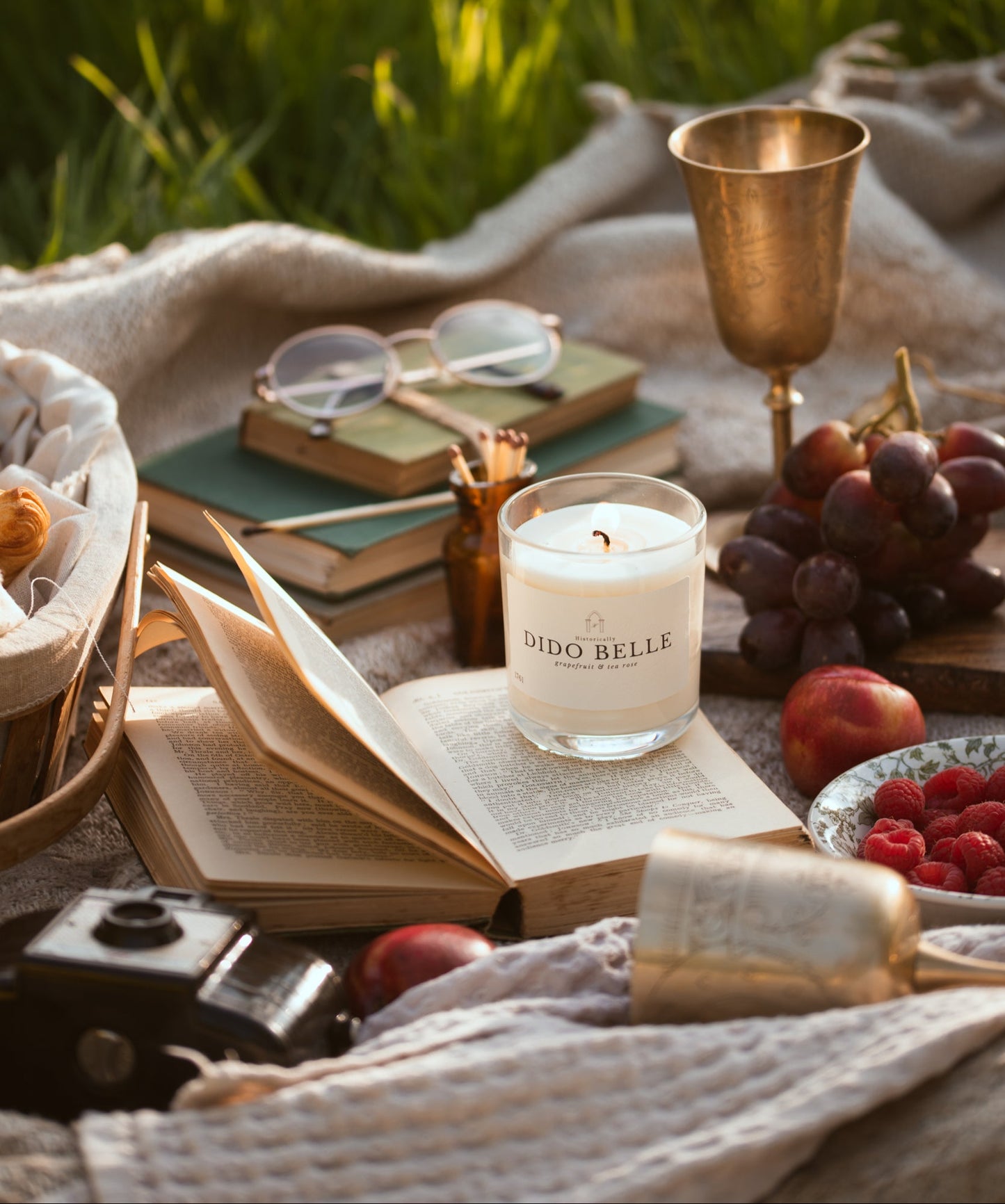 History candle inspired by Dido Belle