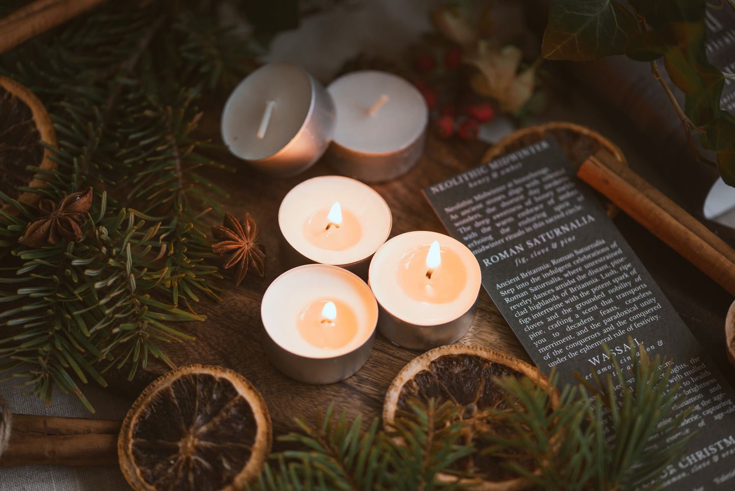 Winter Discover Tealight Set