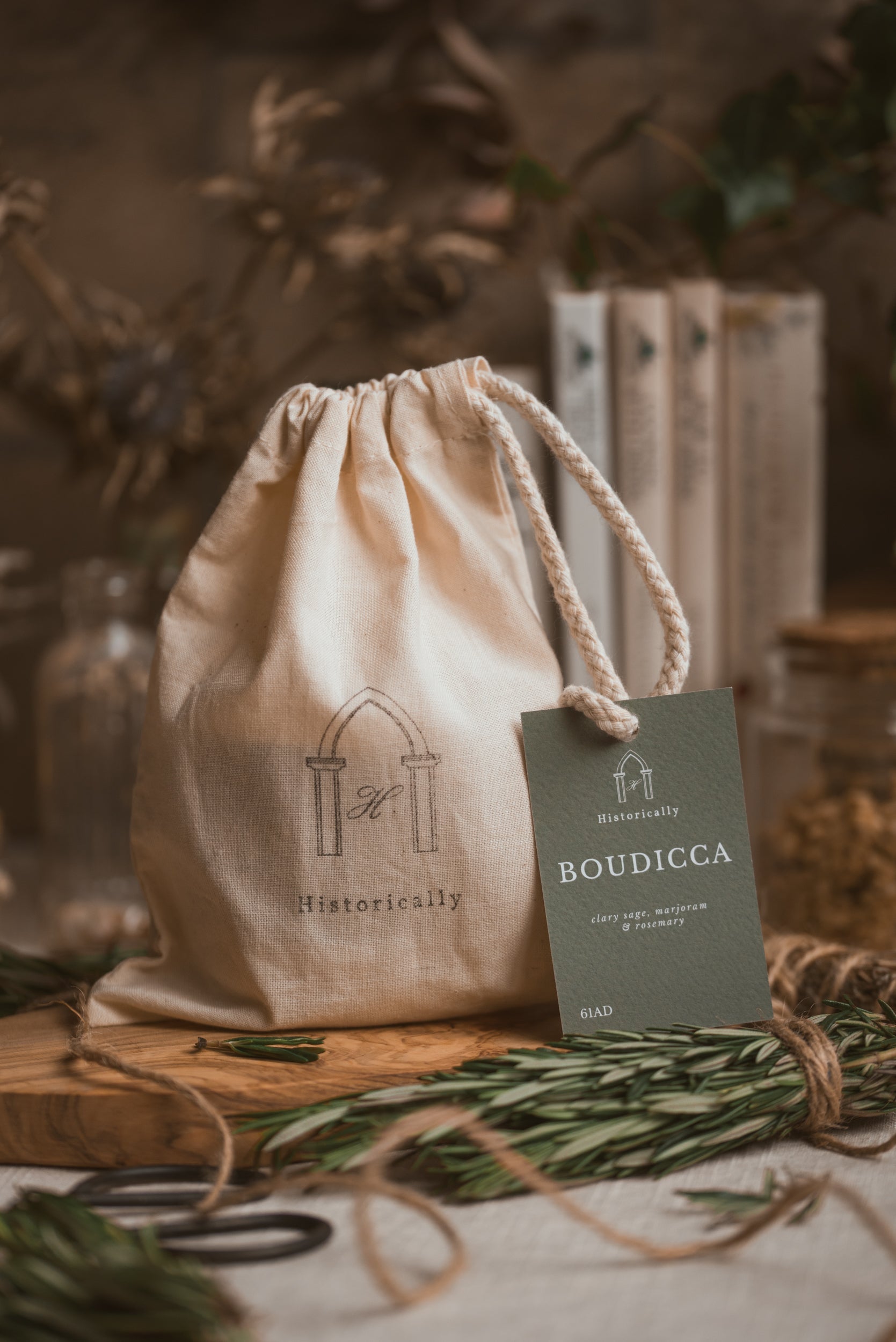 History candle inspired by Boudicca