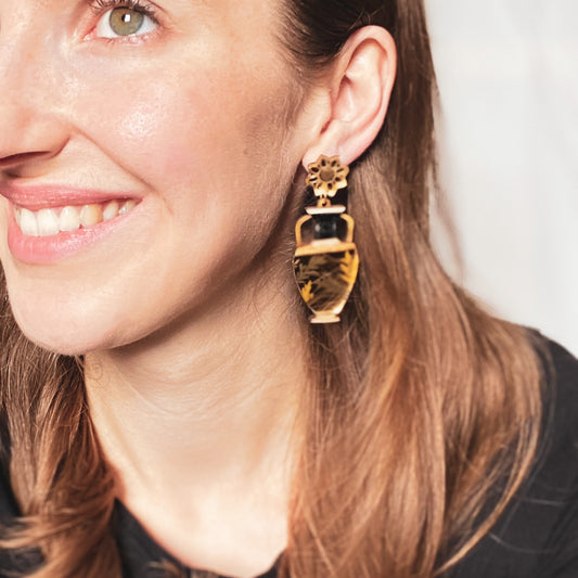 Amphora Statement Earrings